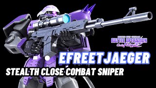 Gundam PS5 Efreet Jaeger The Super Sniper 450 Beast!  機動戦士ガンダム #バトオペ2 [バトオペ2]