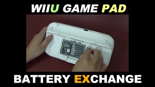 WiiU GamaPadバッテリー交換したり