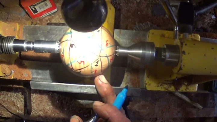 Woodturning a Great Stellated Dodecahedron - Part 1 b