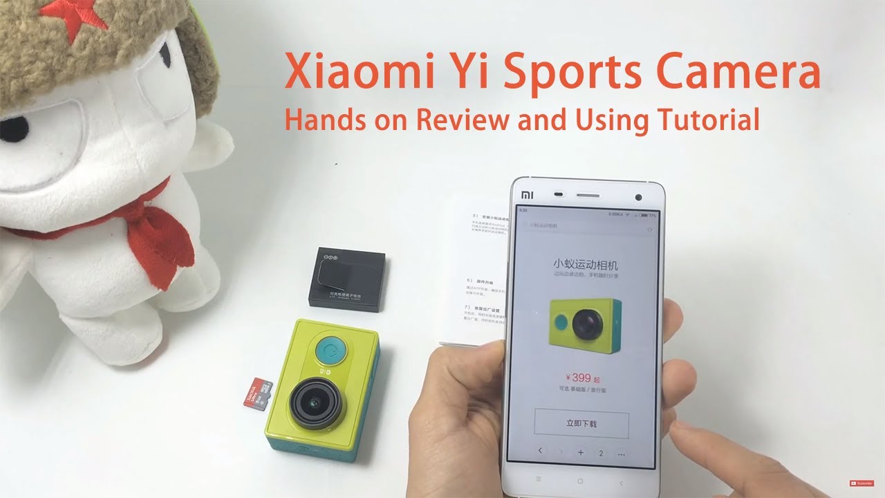 Xiaomi Yi Sports Camera Hands On review and Using Tutorial YouTube