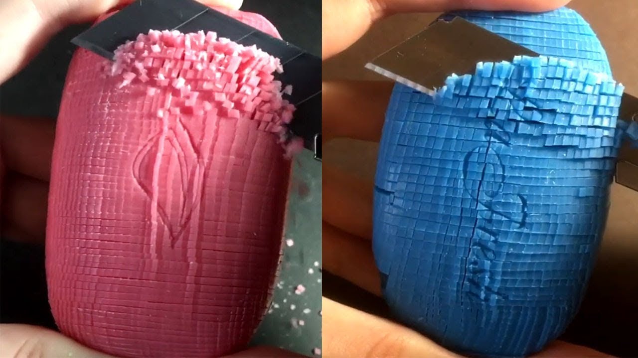 Soap Carving ASMR #14 | Relaxing Sounds | Satisfying ASMR 