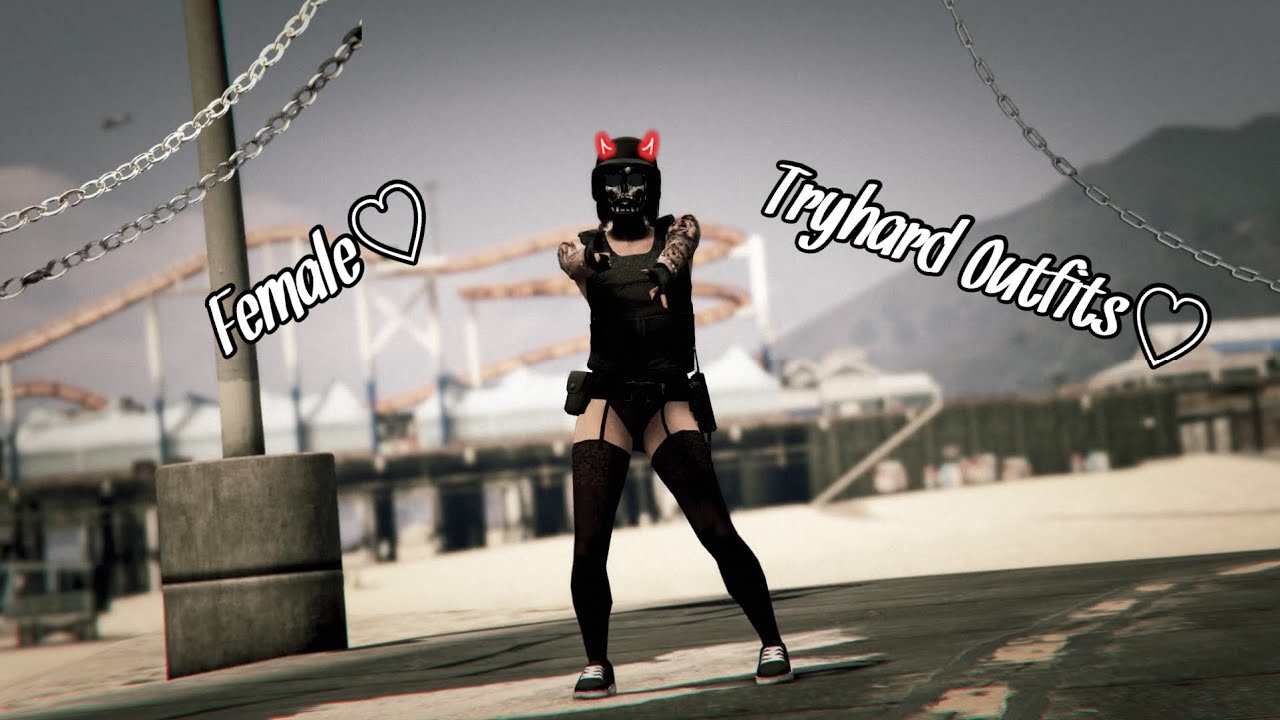 Female Tryhard Outfits♡︎ GtaV Online YouTube