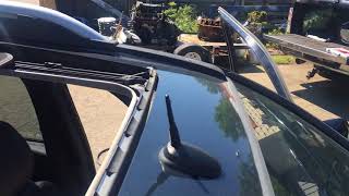 Chevy Equinox leaking moonroof/ sunroof How to fix