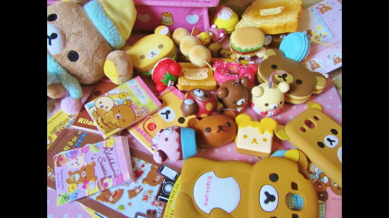 Tutti i miei oggetti di Rilakkuma :D