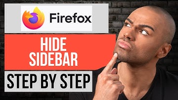 Hoe u de zijbalk in Firefox kunt verbergen - Stapsgewijze Mozilla Firefox-zelfstudie