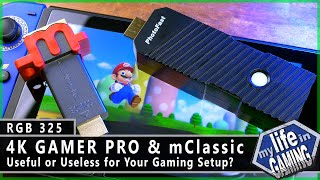 4K Gamer Pro & mClassic HDMI Upscalers  Useful or Useless?  :: RGB325 / MY LIFE IN GAMING