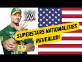 All wwe superstars nationality  wwe superstars country list  wwe female wrestlers country