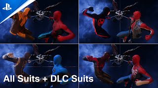 Peter and Miles Fight Venom (All Suits) NG + - Marvels Spider-Man 2