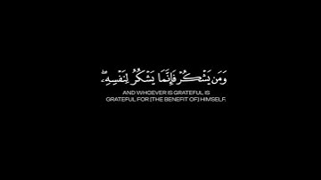┇كرومات قران شاشه سوداء┇ ┇تلاوة من سورة لقمان┇🍃┇القارئ:عبد الرحمـن أحمد┇