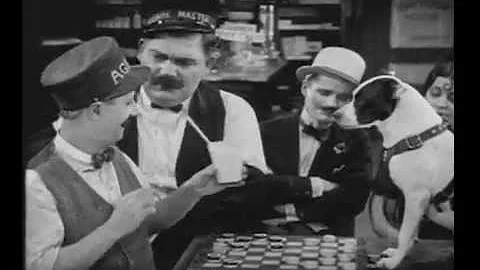 ASLEEP AT THE SWITCH (1923) - Ben Turpin