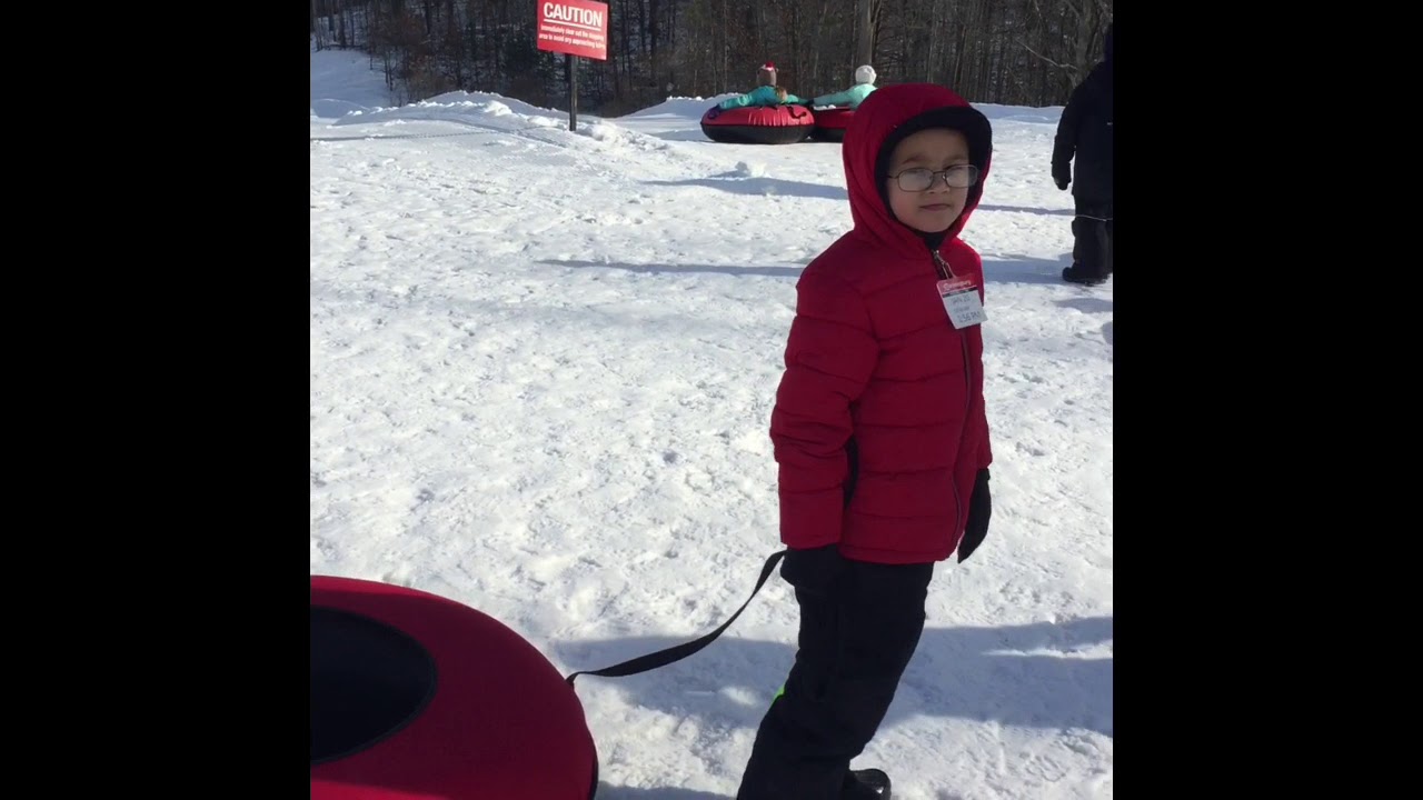Harris Family Snow Tubing 2018 YouTube