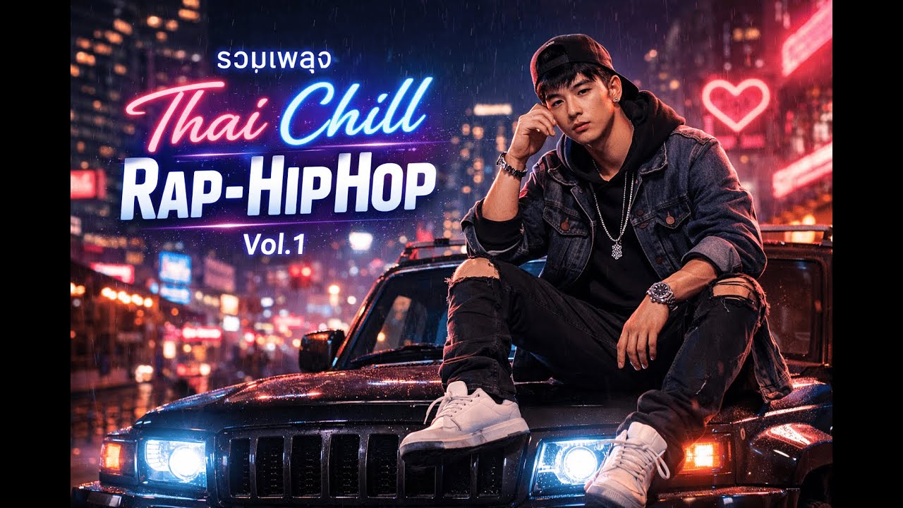รวมเพลงไทย Chill Rap & Hiphop Vol.1 - 2026 ฟังยาวๆ