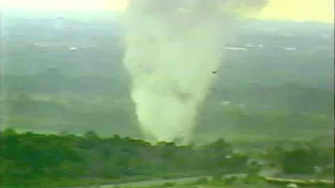 Brooklyn Park - Fridley, Minnesota Tornado 7-18-86...