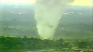 Brooklyn Park - Fridley Minnesota Tornado 7-18-86 Helicopter Footage