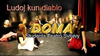Ludoj kun diablo – DOMA-Studenta Teatro Svitavy – teatra premiero en Esperanto