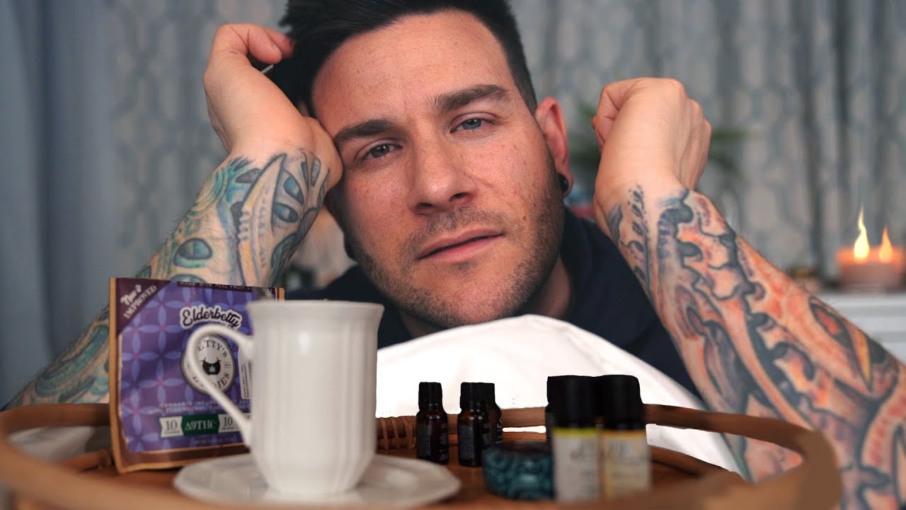 ASMR | Caring For You When You Are Sick | Whispered Male Voice