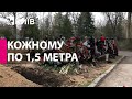 На кладовищах Ростова зменшили розміри могил для військових