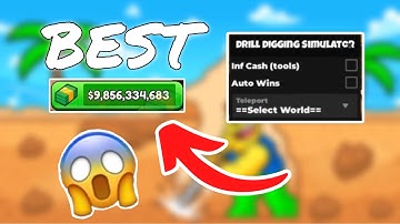 *NEW* Drill Digging Simulator Script 2025 | Roblox