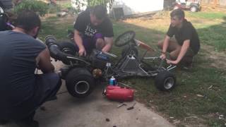 KT100 Getto rig kart start