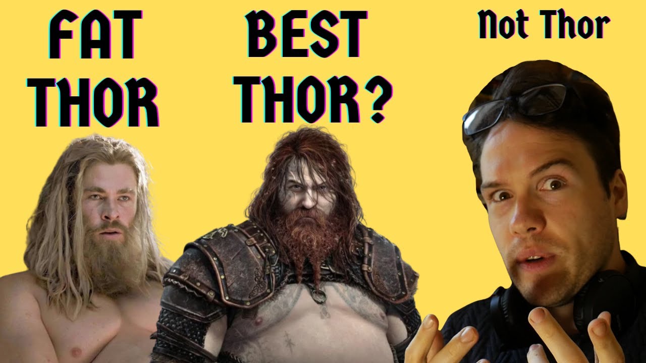 Thor Gow Thor Kratos GIF - Thor Gow Thor Kratos Fat Thor