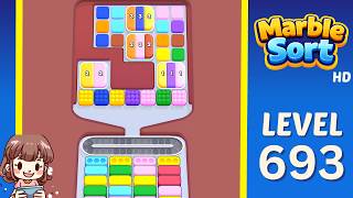 Marble Sort Level 693 Solution Walkthrough