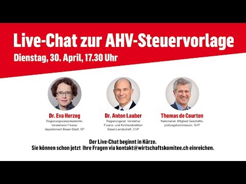 Live-Chat zur AHV-Steuervorlage