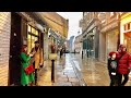 Rain Walk London  Hampstead, Side Streets and Alleyways - 4K LONDON