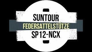 Federsattelstütze Suntour SP12 NCX