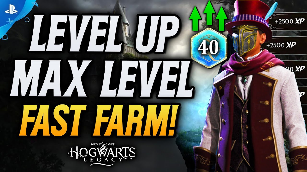 Hogwarts Legacy - Fastest Way To Level Up! Easy UNLIMITED XP Farm For