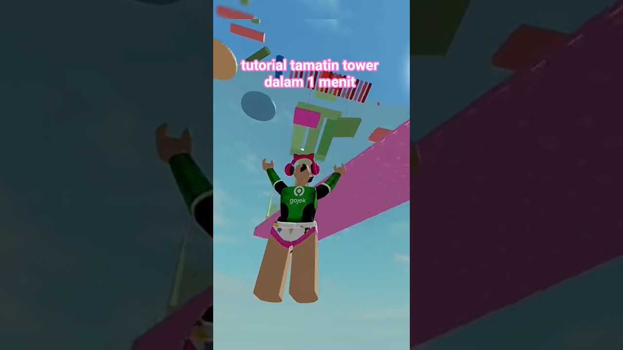 cara tamatin tower dalam 1menit🤪