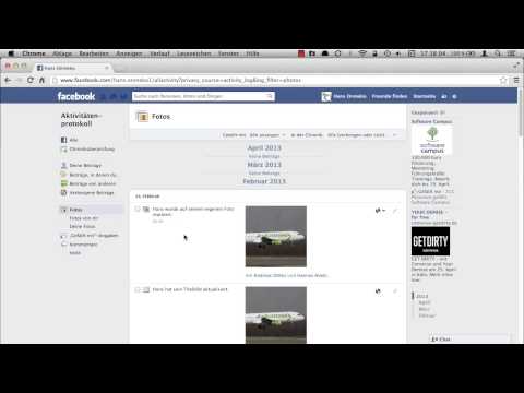 Video: Wie lade ich Facebook-Protokolle herunter?