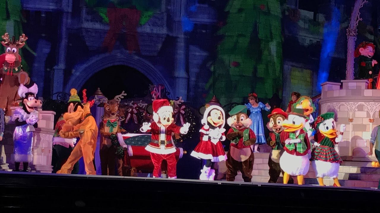 Mickey’s Most Merriest Celebration 1080p HD - Mickey's Very Merry Christmas Party 2016 Magic Kingdom