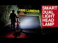 TOWILD Dlite 1800 Smart Bike Light
