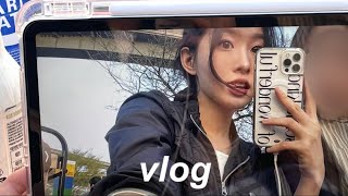 [vlog] 낭만 찾으러 간 한강브이로그 🍃🦥|대학생 브이로그|한강,라멘 맛집,동대문,p들의 하루,낭살낭죽