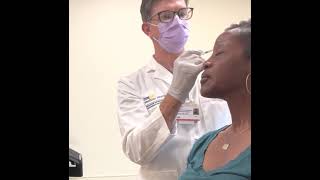 Facial Paralysis Injection Video