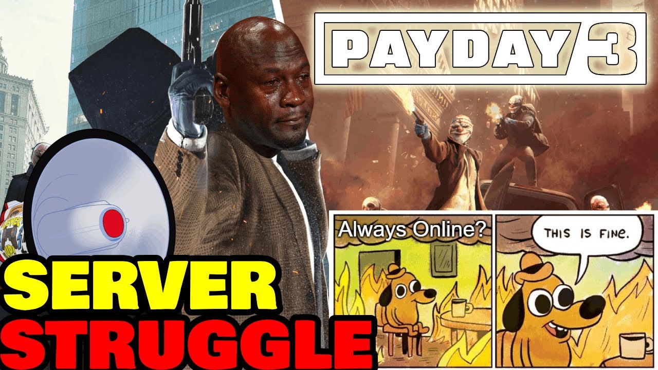 Fans Slam Payday 3 On Steam Because Of Huge Sever Glitches