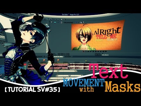 【Tutorial SV#35】Text movement with Masks [HUSBAND ♡ | IC COLLAB]