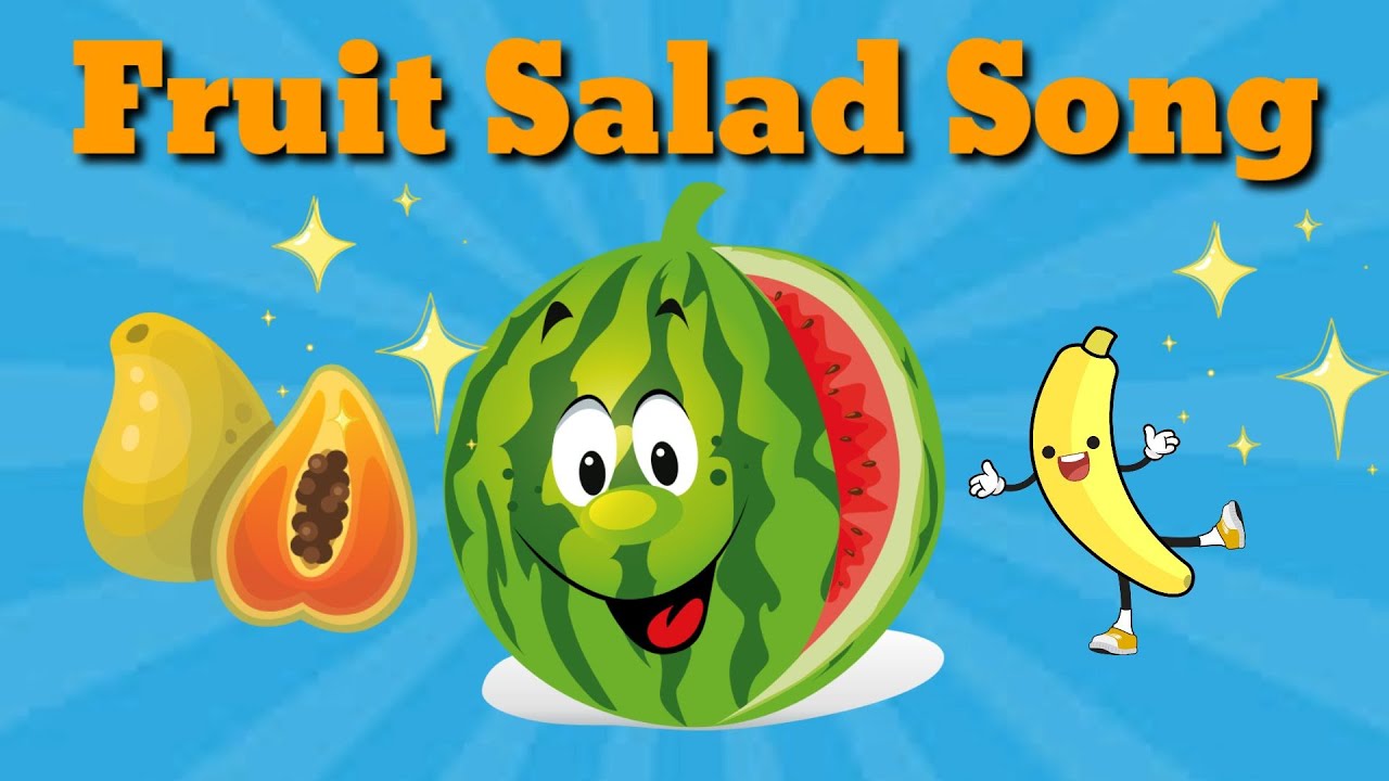 Fruit Salad Song for kids Watermelon Song Boo TV YouTube