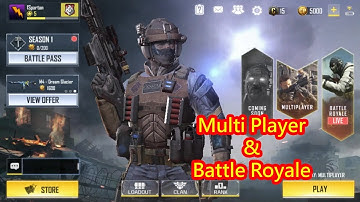 Call of Duty Mobile First Person & Third-Person Game Series Mode | Call Of Duty Mobile : First Look