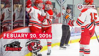 #5 Drury Panthers vs #8 Maryville Saints | Men's DI Hockey
