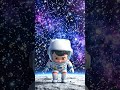 🚀 Kid Astronaut Moon Jump Adventure 🌙  #space #moon #shorts