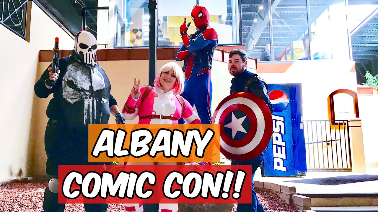 Albany Comic Con Goodness! Vlog 28 YouTube