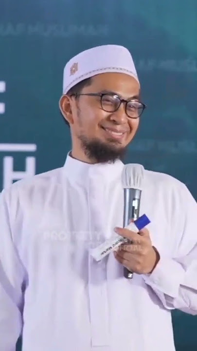 ini cara ustadz Adi Hidayat untuk meringankan hisab pakaian kalian harus tau!!