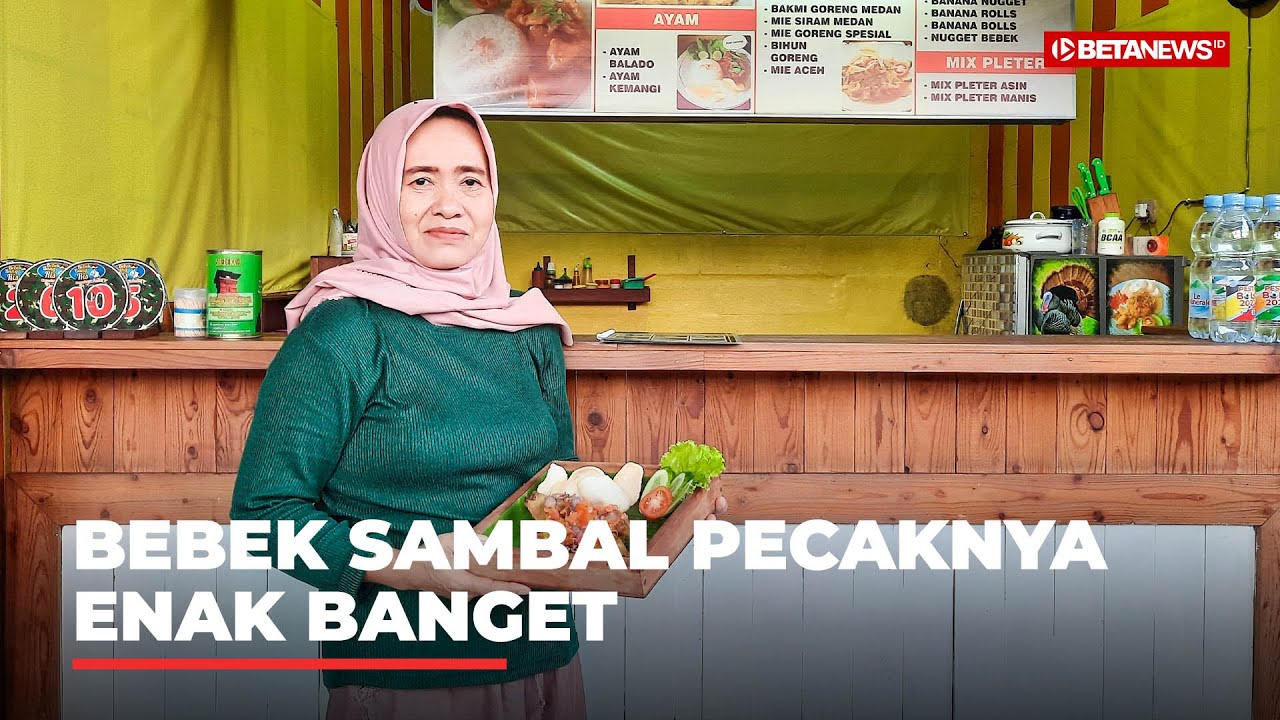 Bebek Bang Ris di Food Court After yang Jadi Jujugan Pecinta Kuliner Medan di Kudus YouTube