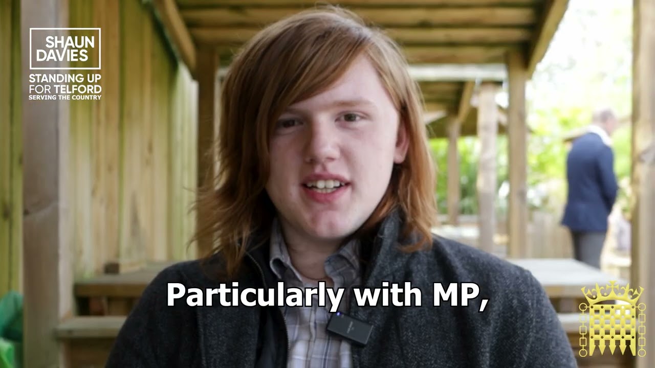 Jake speaks about his time on work experience with Shaun Davies MP