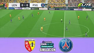 Lens vs. PSG LIVE: Super Cup 2026 (Realistic PES 21 Simulation)