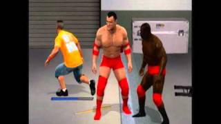 Svr 11 - John Cena Vs Randy Orton - Backstage Brawl - Cena's Road To Wrestlemania (16)