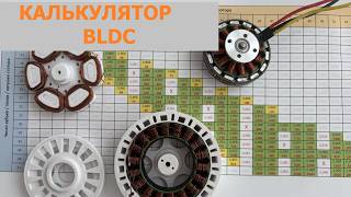BLDC Brushless Motor Calculator