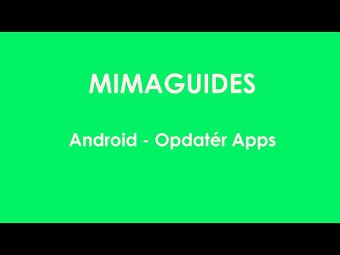 Video: For at opdatere mine apps?