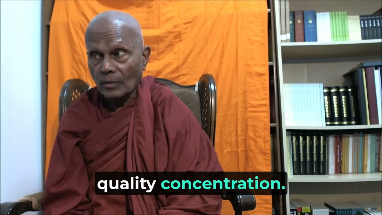 Jhana and its importance in Buddhism [Bhante Gunaratana]